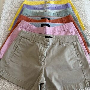 Multiple J.Crew Women Chino 5”/3” Shorts Size 8 Multiple 6